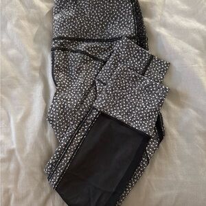 lululemon athletica Black and White Leggings